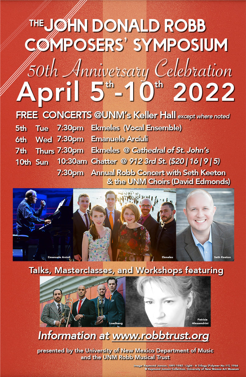 Richard Cameron Wolfe's Code of Unsilence: A Prayer, UNM, April 10