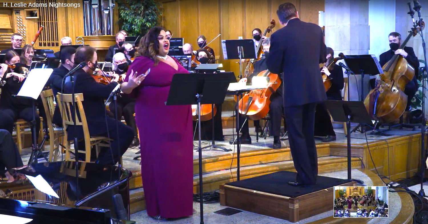 H. Leslie Adams - Nightsongs - with Chamber Orchestra of the Springs, Feb. 19th
