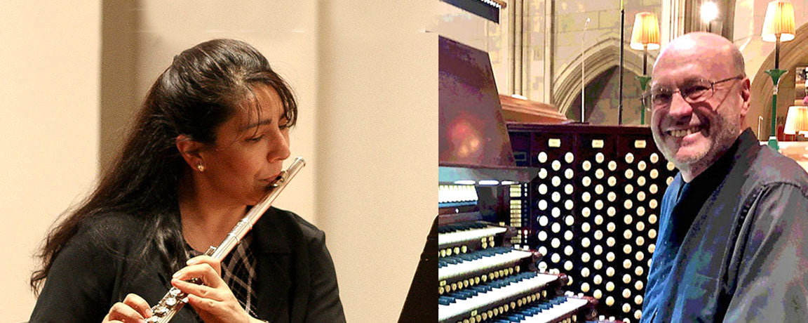 Works for flute and organ, with Laura Falzon and Brian Schober, Jan 29 and Feb 2