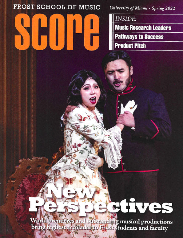 Michael Dellaira's The Leopard featured in Frost Score magazine, Spring 2022