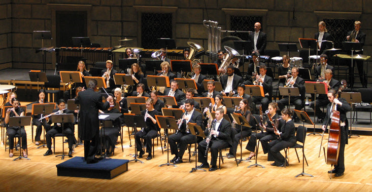 Premiere of David Liptak's Through the Brightening Air for wind orchestra, Dec. 1