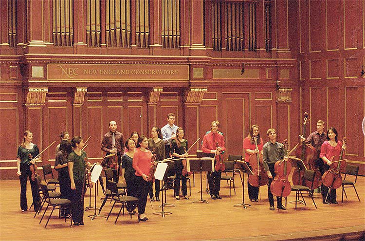 David Froom's Down to a Sunless Sea, New England Conservatory Chamber Orchestra, Oct. 17th