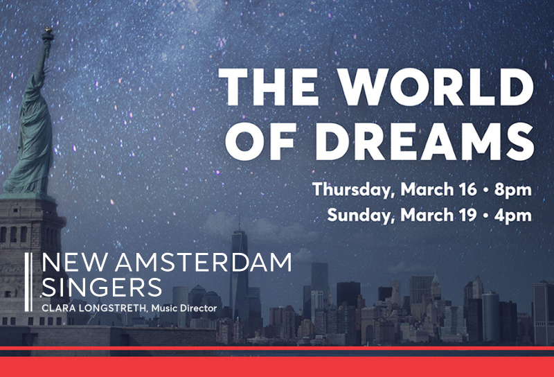 Music of Frederick Tillis at choral concert of New Amsterdam Singers, March 16, 19