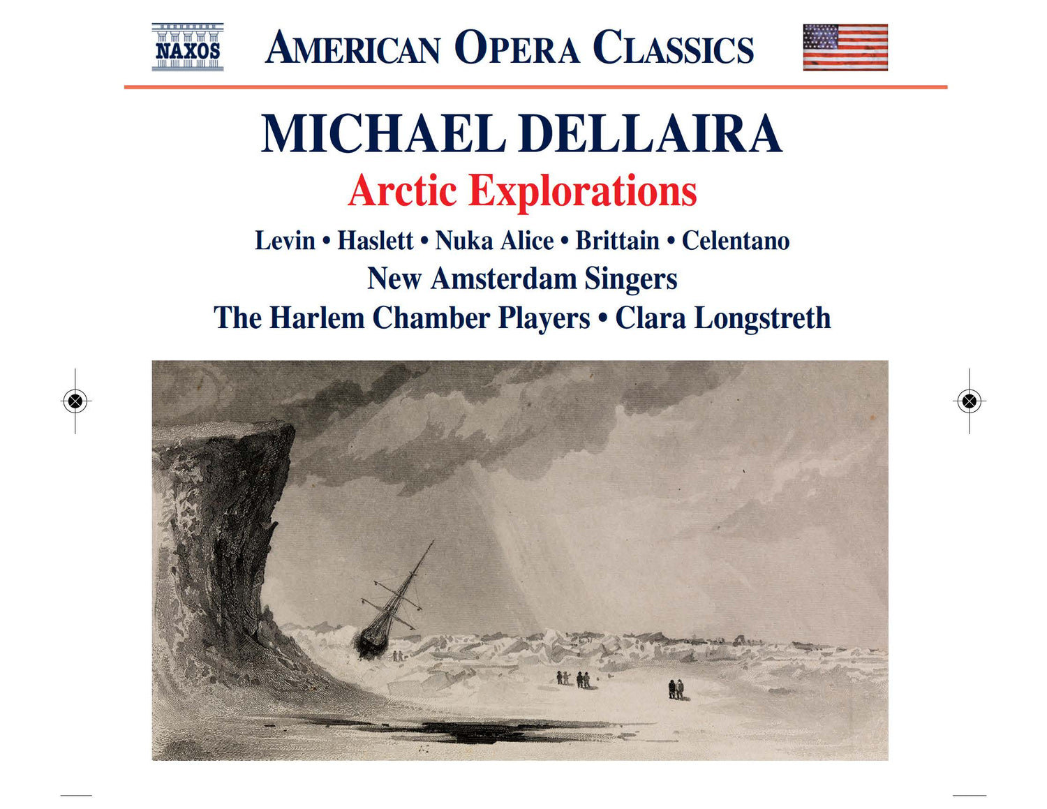 Michael Dellaira's "Arctic Explorations" to be Released on Naxos in November