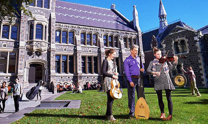 Richard Cameron-Wolfe's music at University of Canterbury, New Zealand, May 27