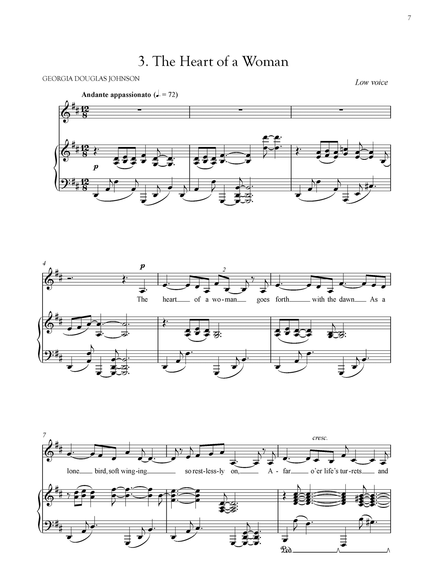 NIGHTSONGS: Low Voice