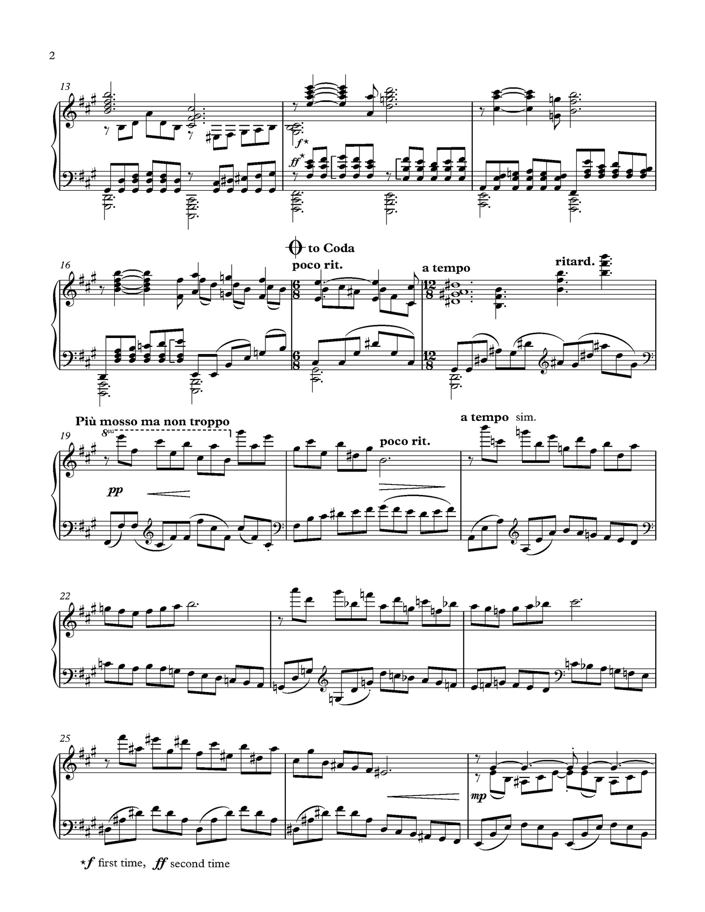 Etude in F-Sharp Minor (Part II, No. 4)