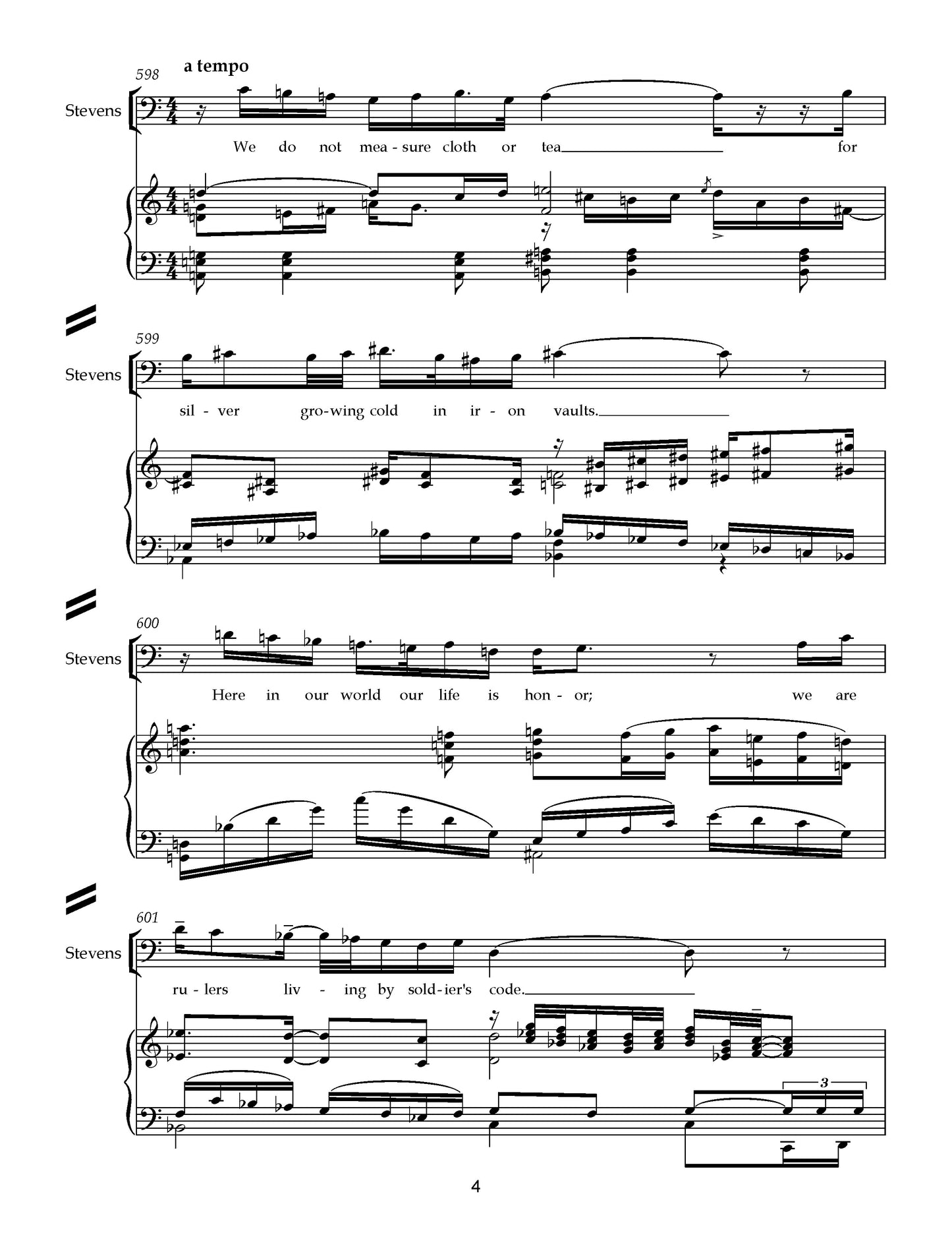 BLAKE 06 - Aria: Our Losses Will Be Great (Stevens)