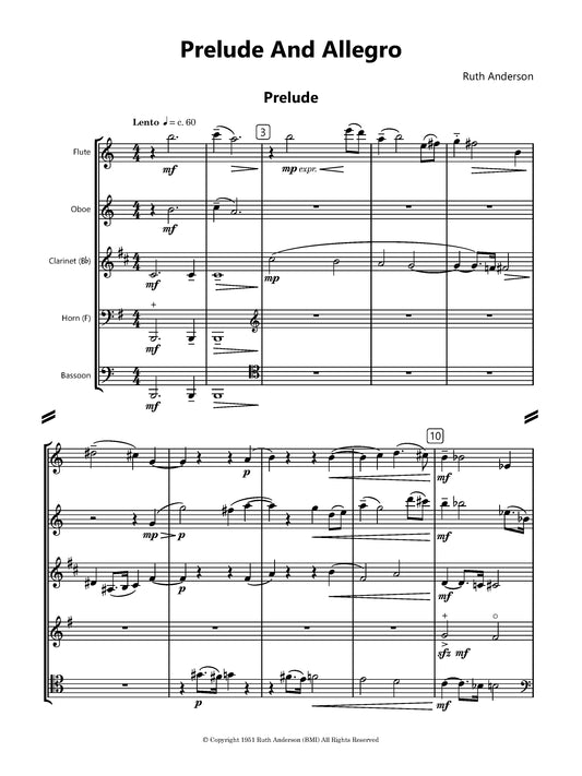 Prelude And Allegro