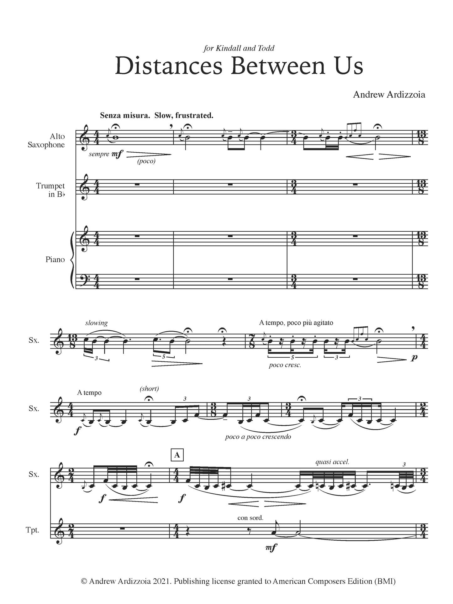 Distances Between Us