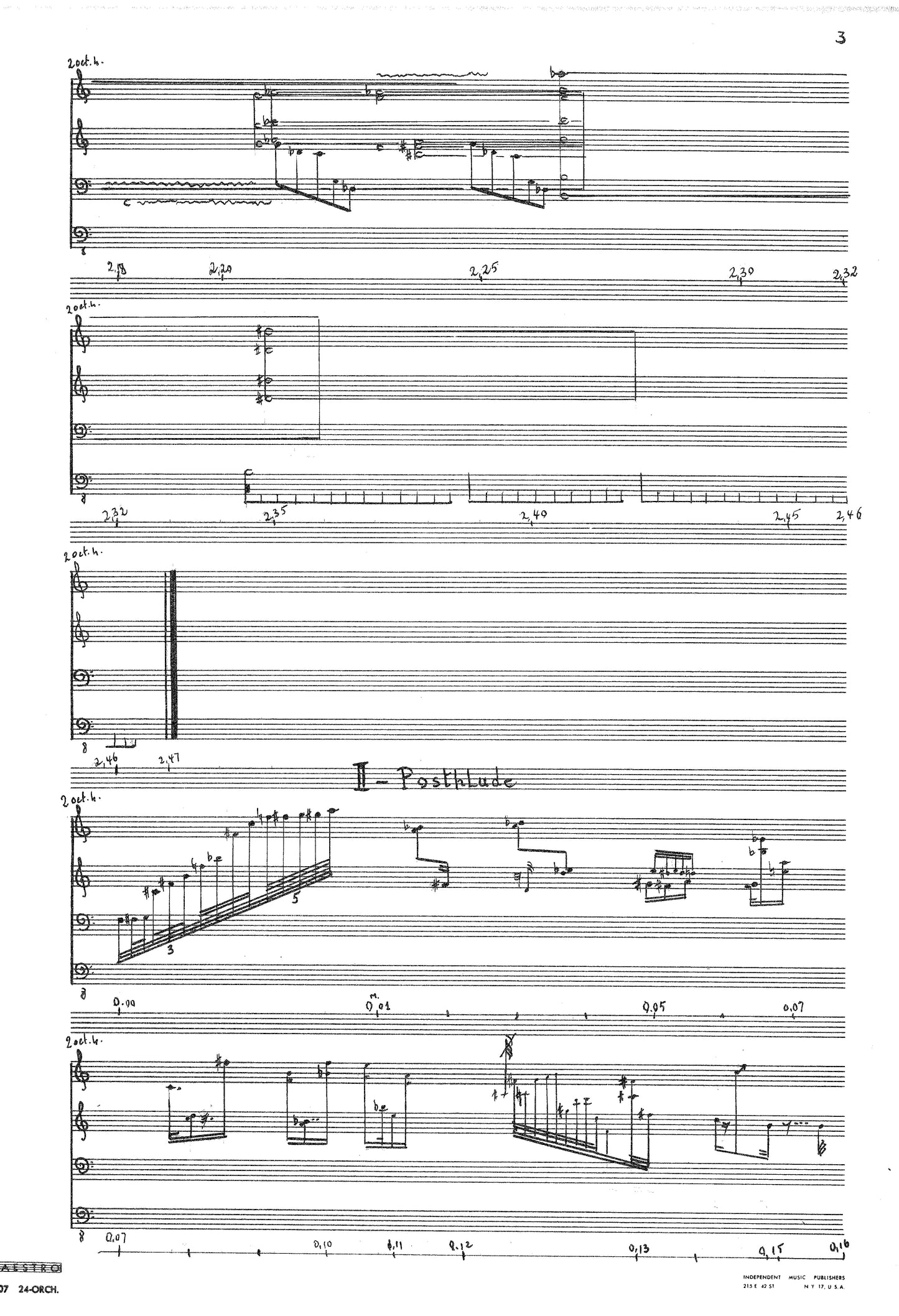 MUSIC FOR A SACRED SERVICE