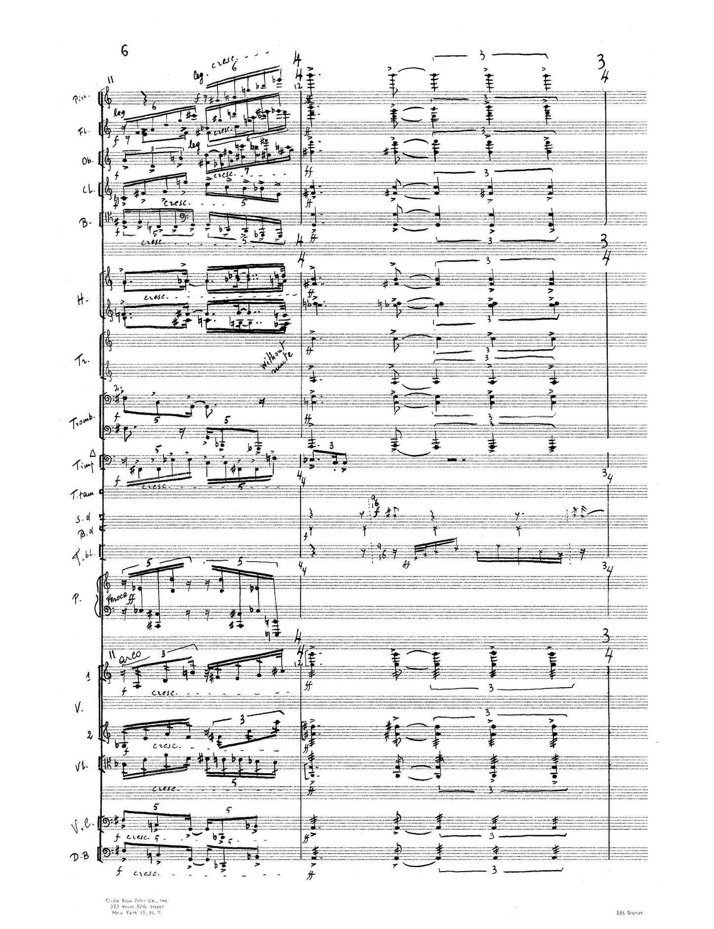 SHORT PIECE FOR ORCHESTRA
