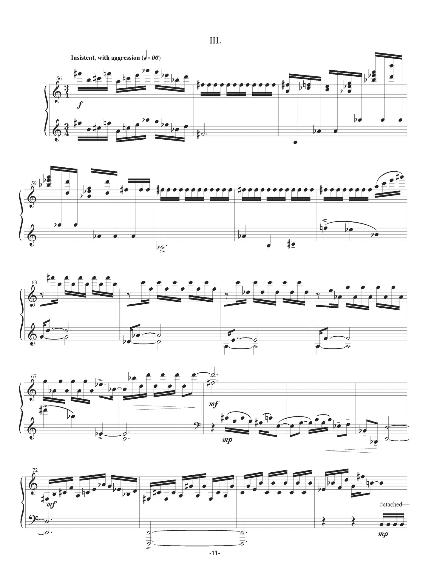 Piano Sonata No. 1 - "Smith"