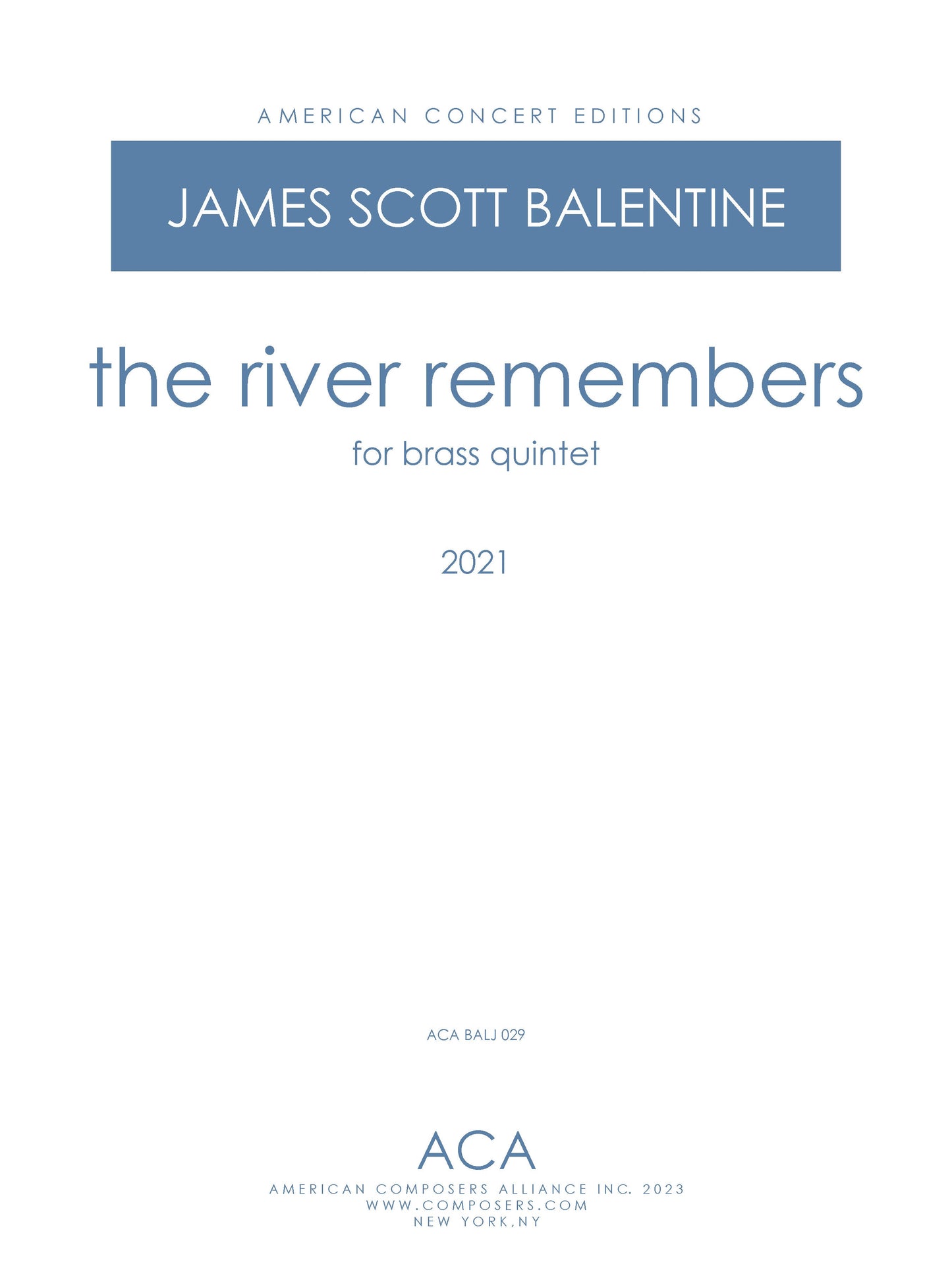the river remembers