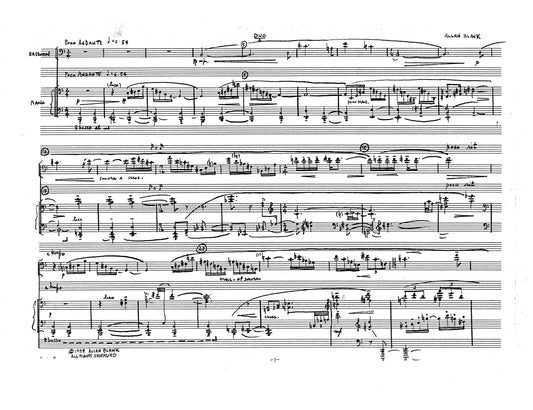DUO for bassoon and piano