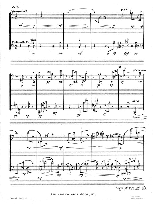 PIECE FOR TWO CELLOS (TRANSMIGRATION)