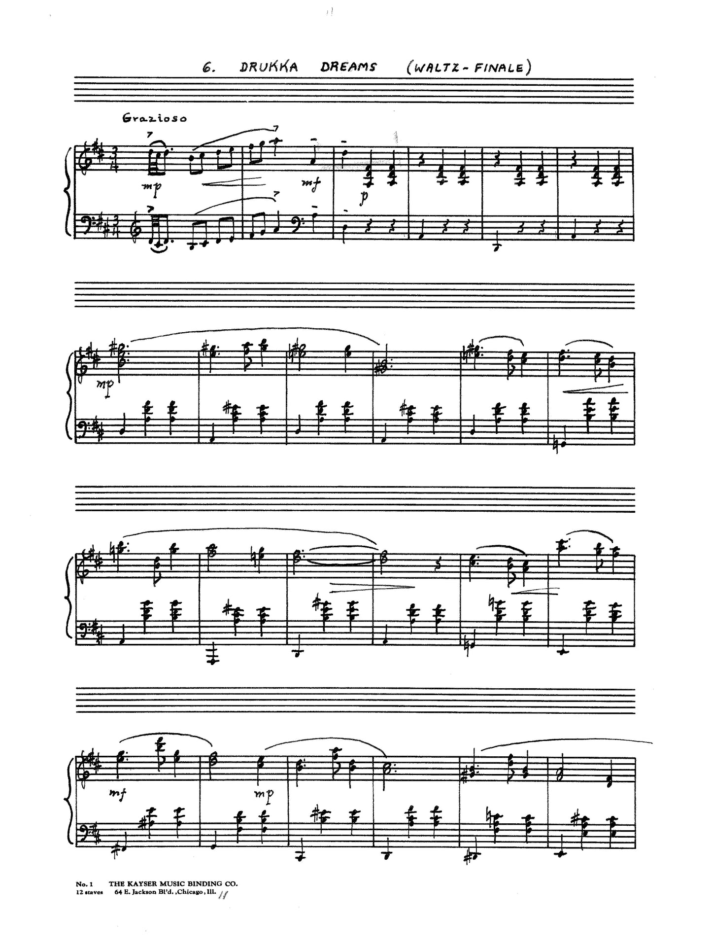 Drukka: A Suite For My Cocker Spaniel