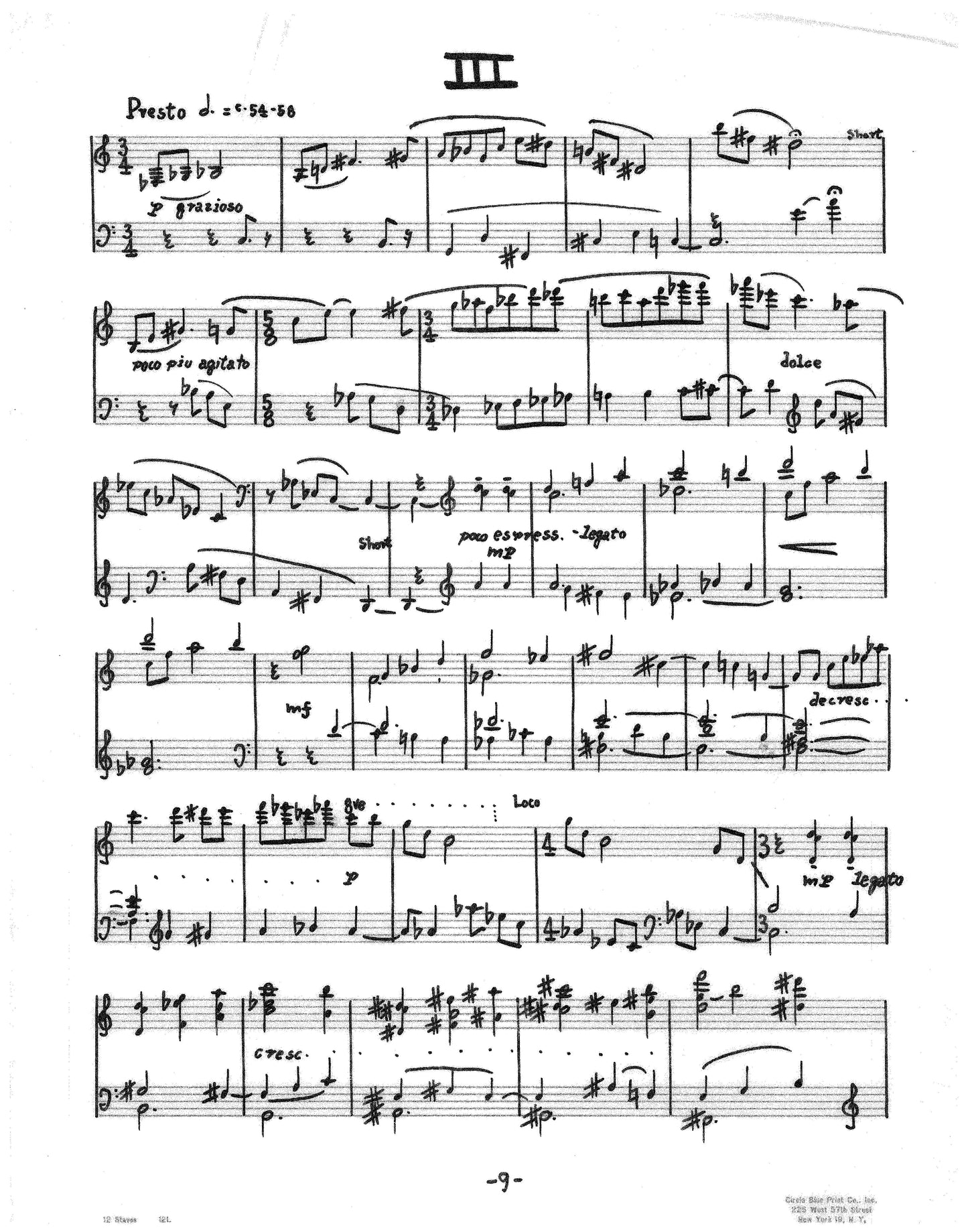 Sonata No. 1 for Piano