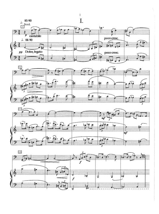 Sonata for Cello and Piano No. 1
