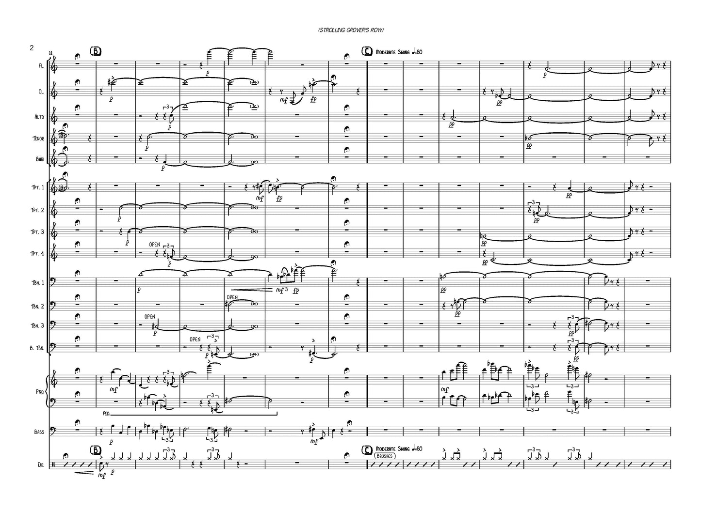 Strolling Grover's Row