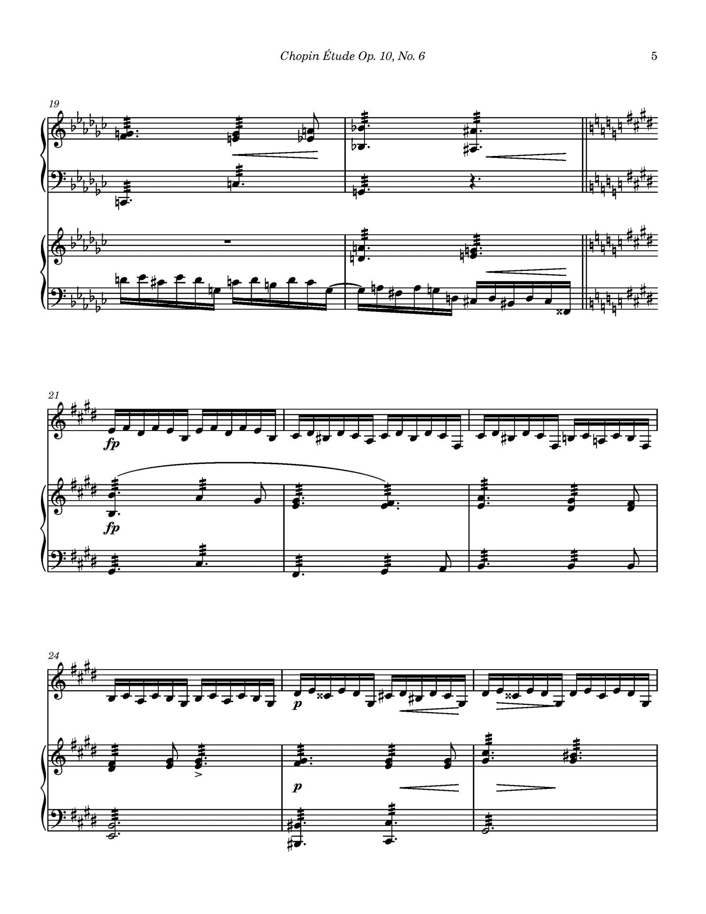 Étude Op. 10, No. 6