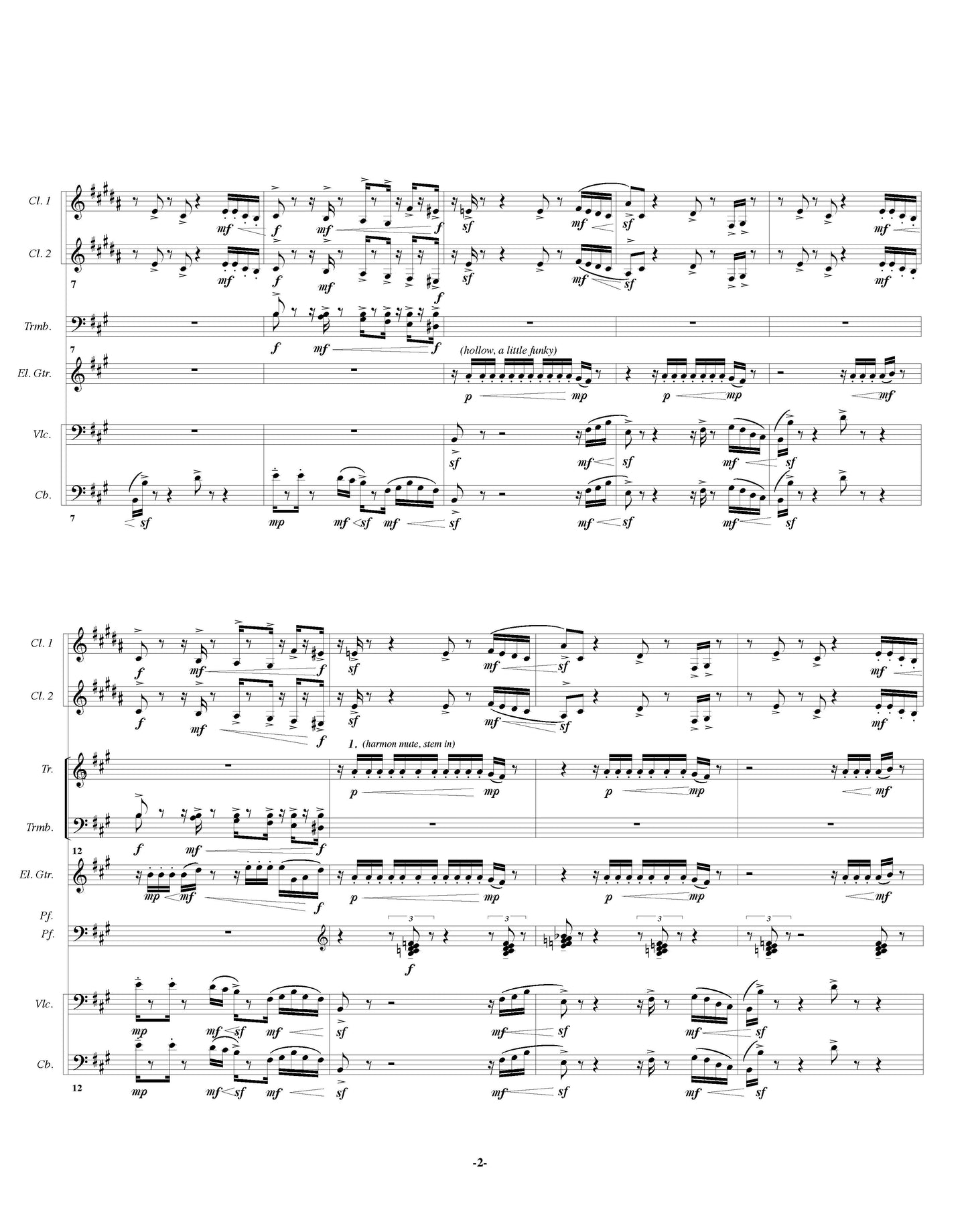 Transcendental Cakewalk (Orch Version)