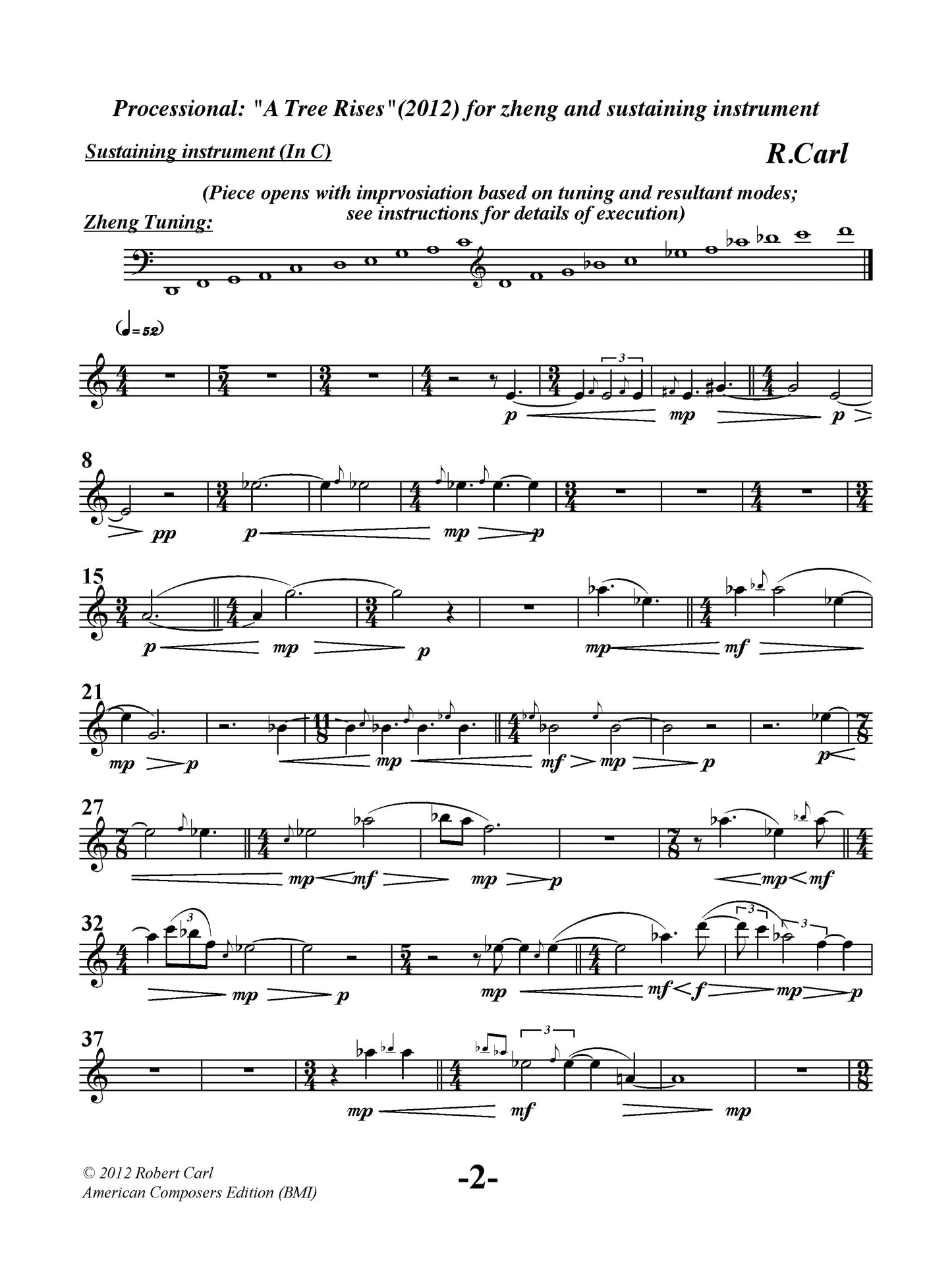 Processional "A Tree Rises"