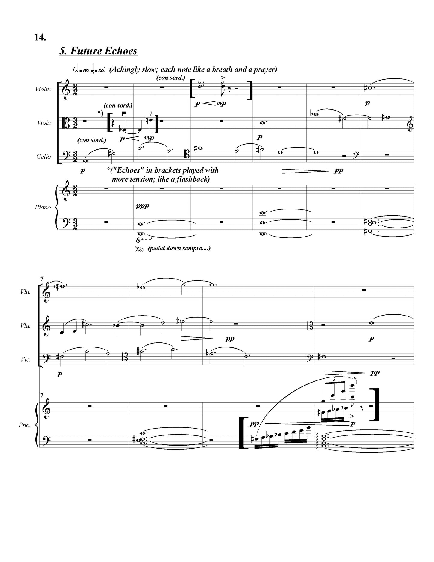 Piano Quartet: "Just Listen"