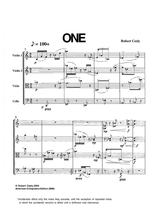 Two Pieces For String Quartet