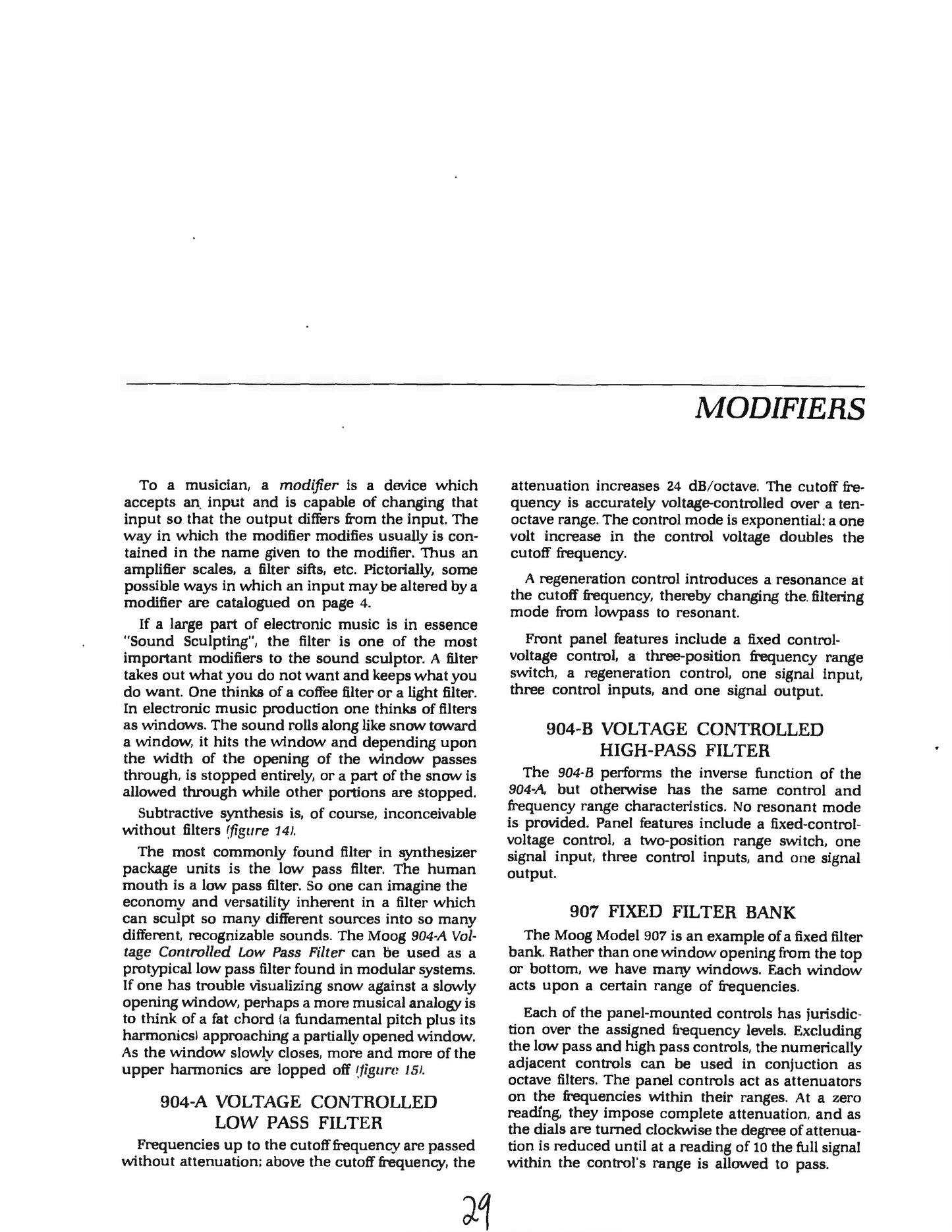 Electronic Music Resource Book