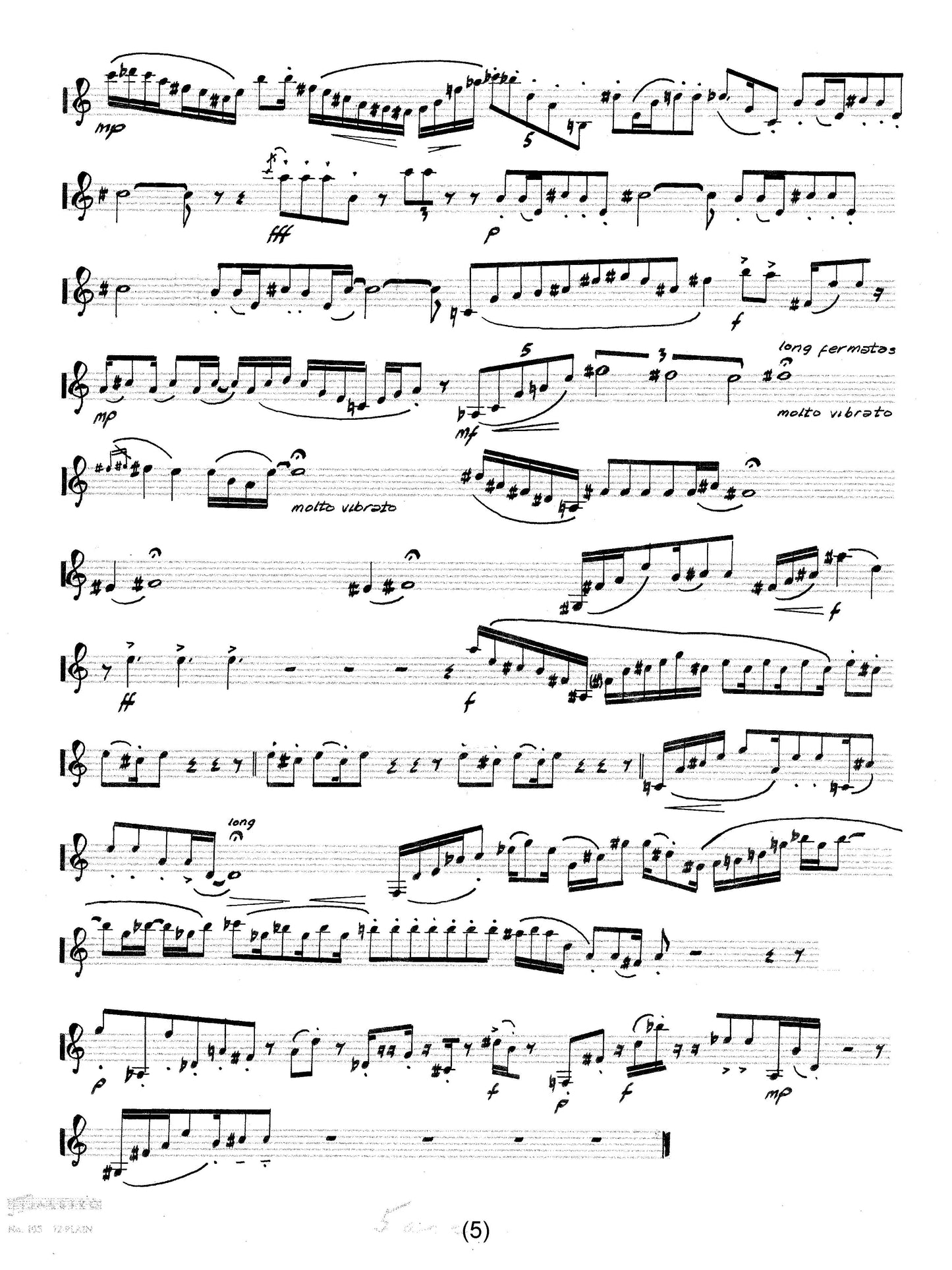Clarinet Piece