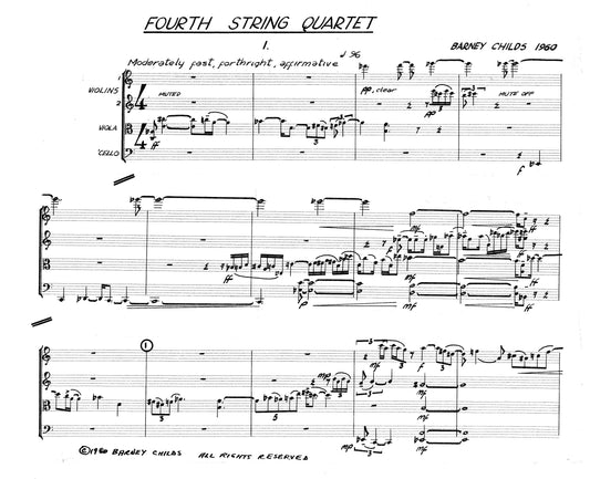 String Quartet, Fourth
