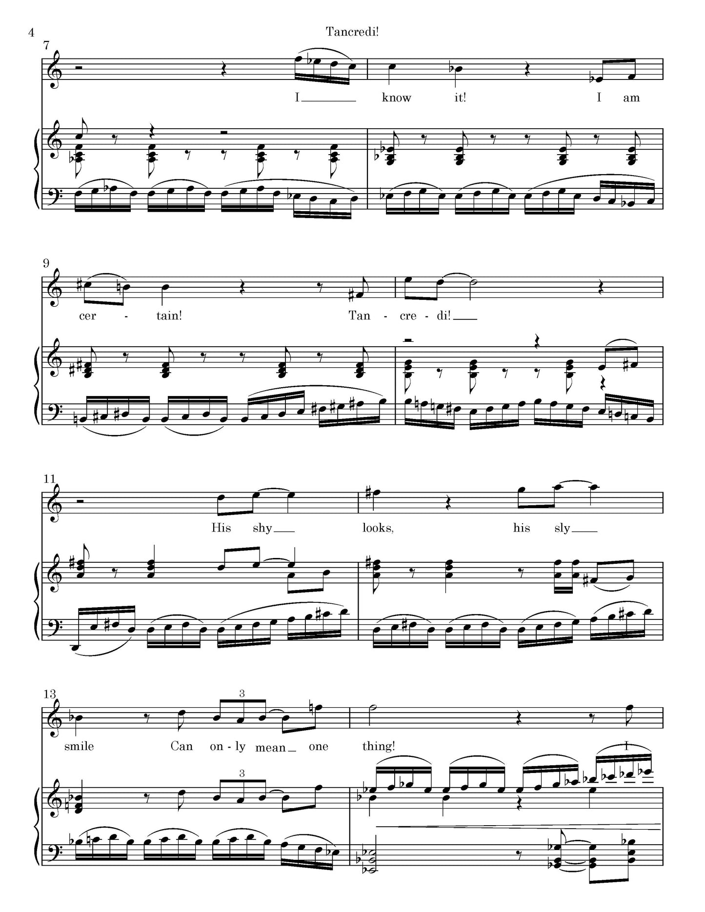 Tancredi! - I Know It! - from the opera The Leopard