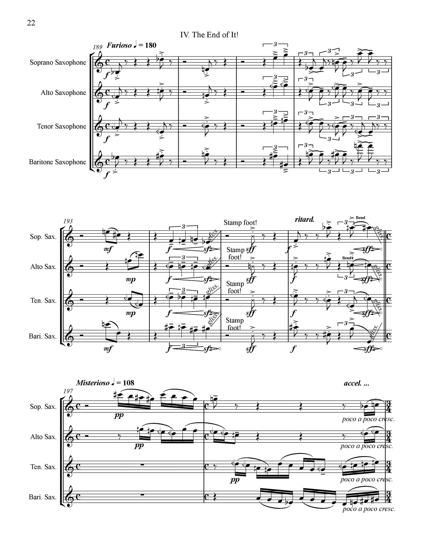 Emerging Convergence (Formerly Over-Saxed)