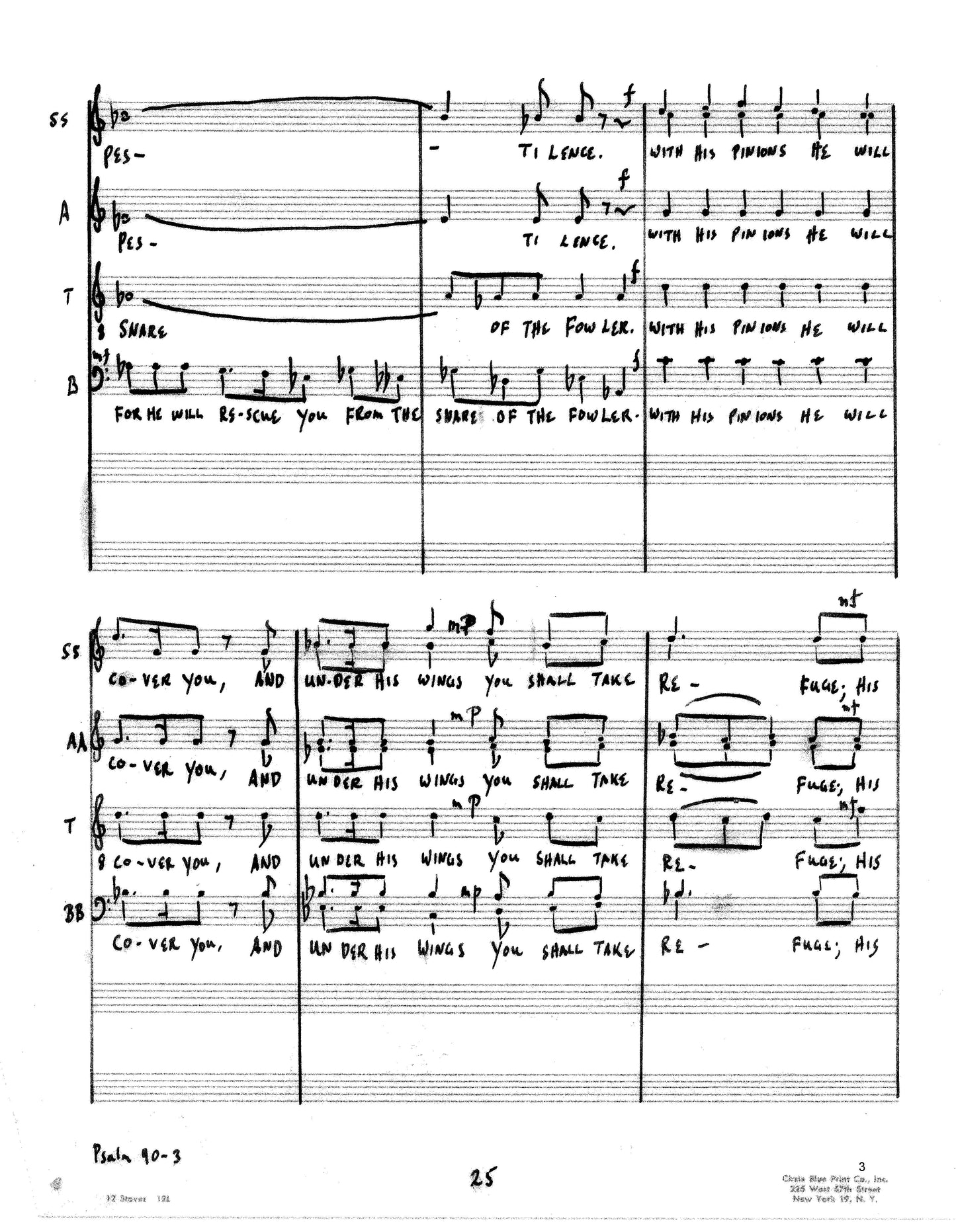 Psalm 90 (from Compline)