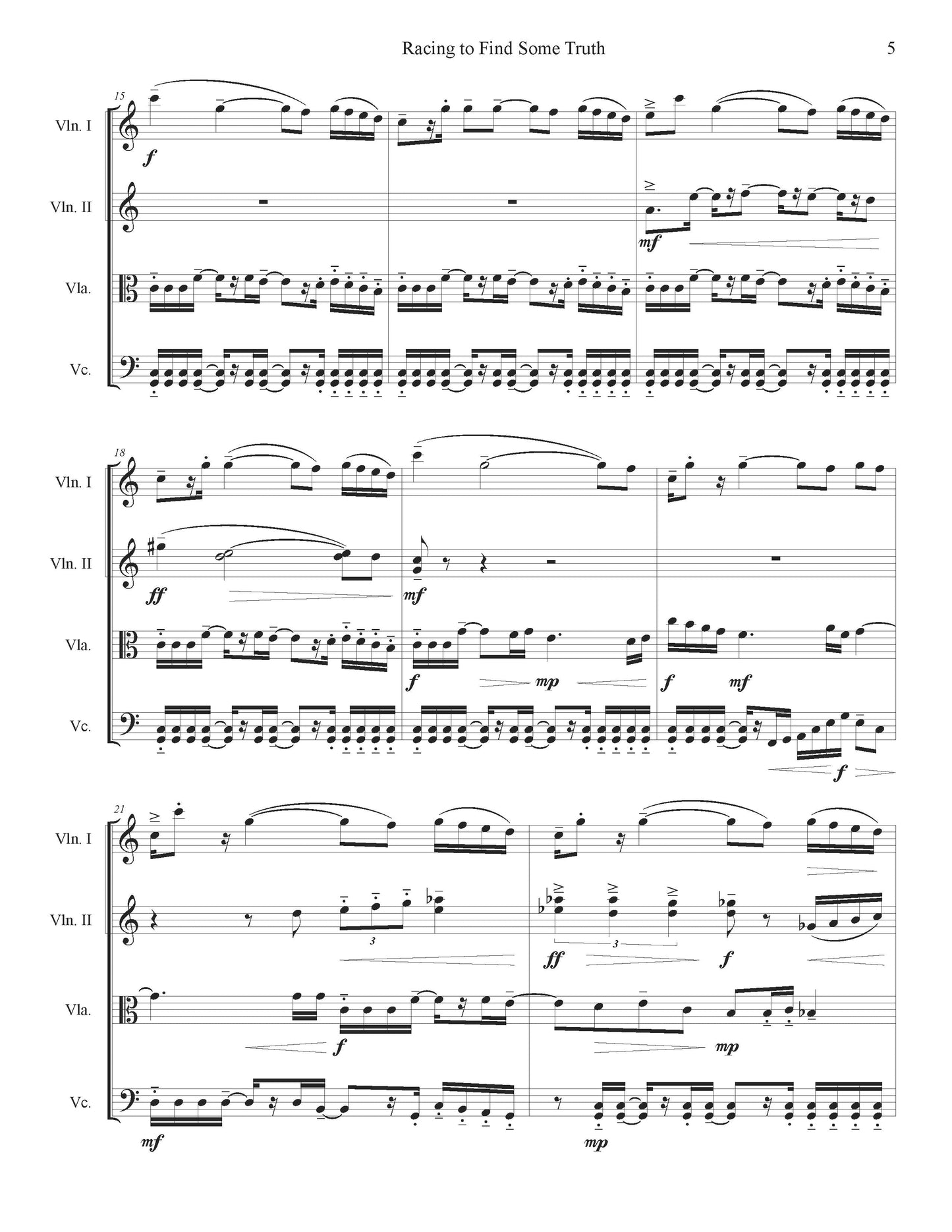 Racing To Find Some Truth