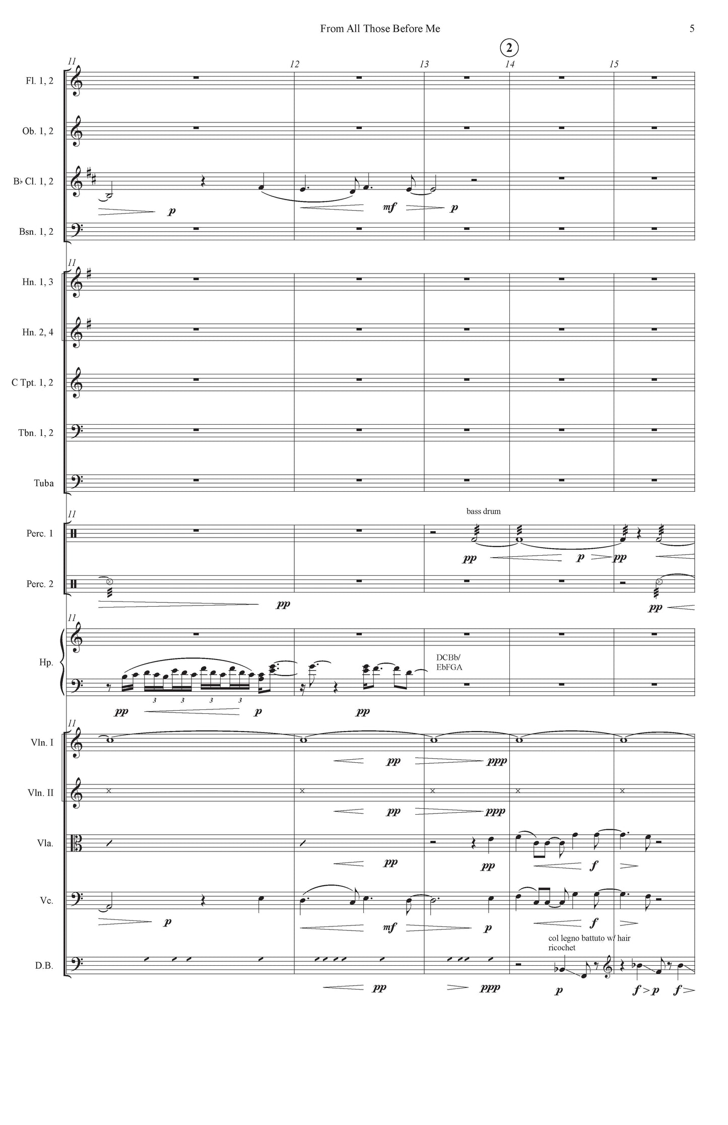 From All Those Before Me