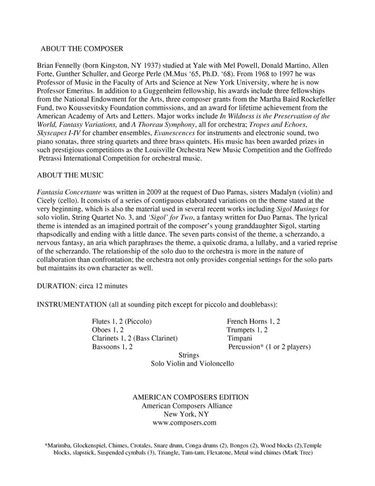 Fantasia Concertante