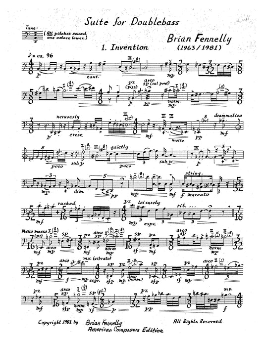 Suite For Doublebass