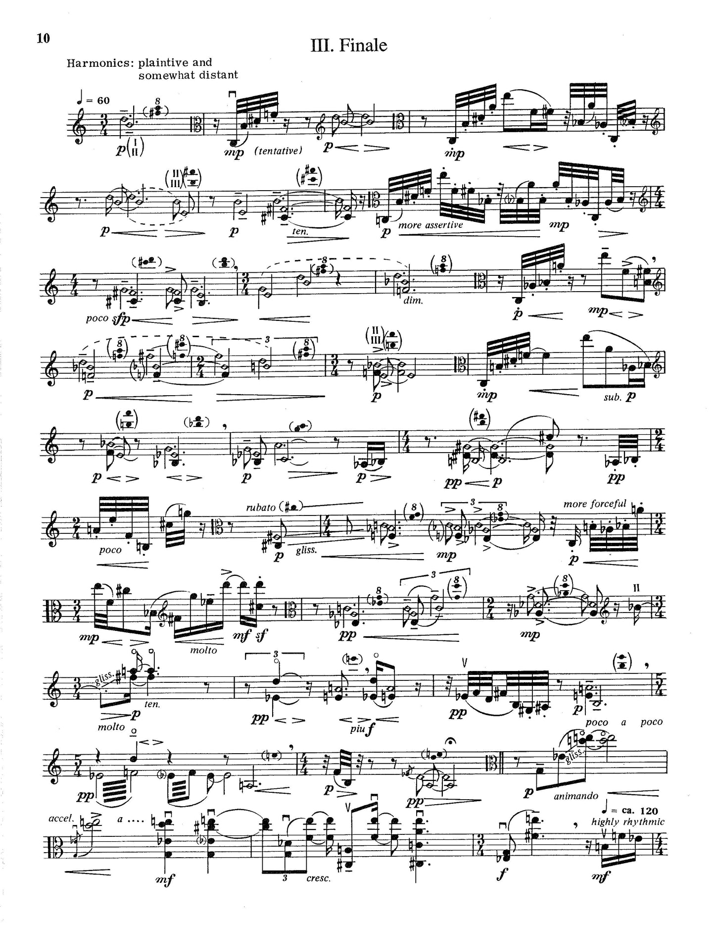 Tesserae III For Viola