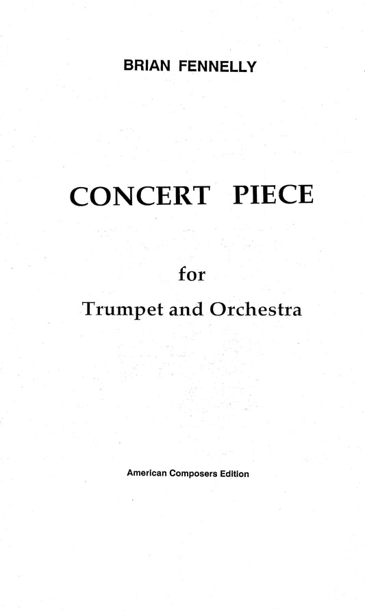 Concert Piece for Trumpet and Orchestra