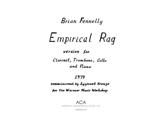 Empirical Rag (Version 5, for Mixed Quartet)