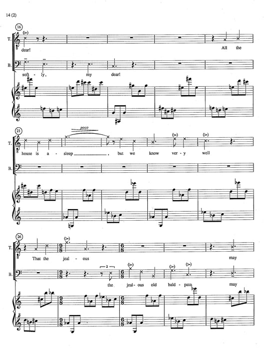 Hush, hush! tread softly!