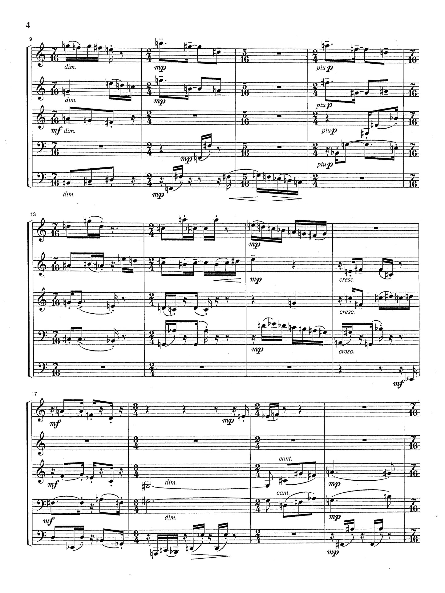 Thingamabob for Brass Quintet