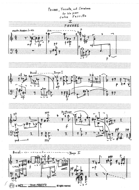 Pavane, Toccata and Saraband