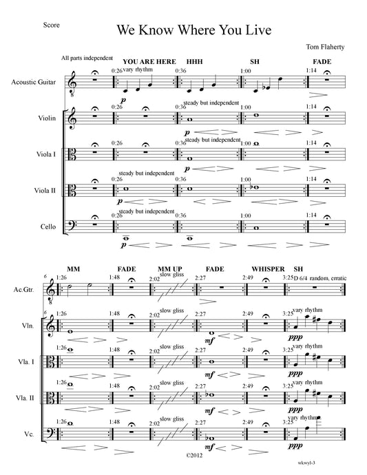 We Know Where You Live