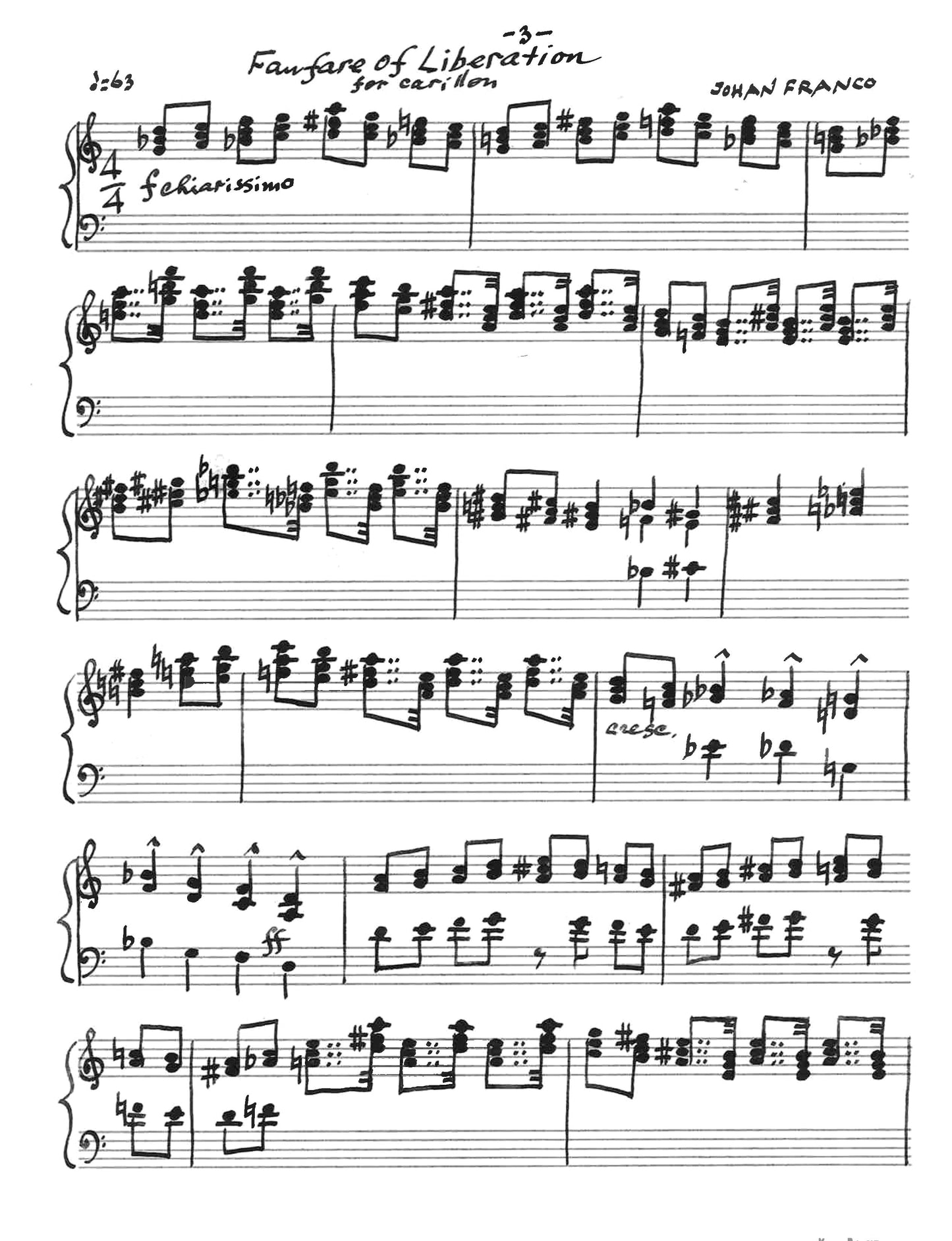 Prayer for Freedom and Fanfare for Liberation