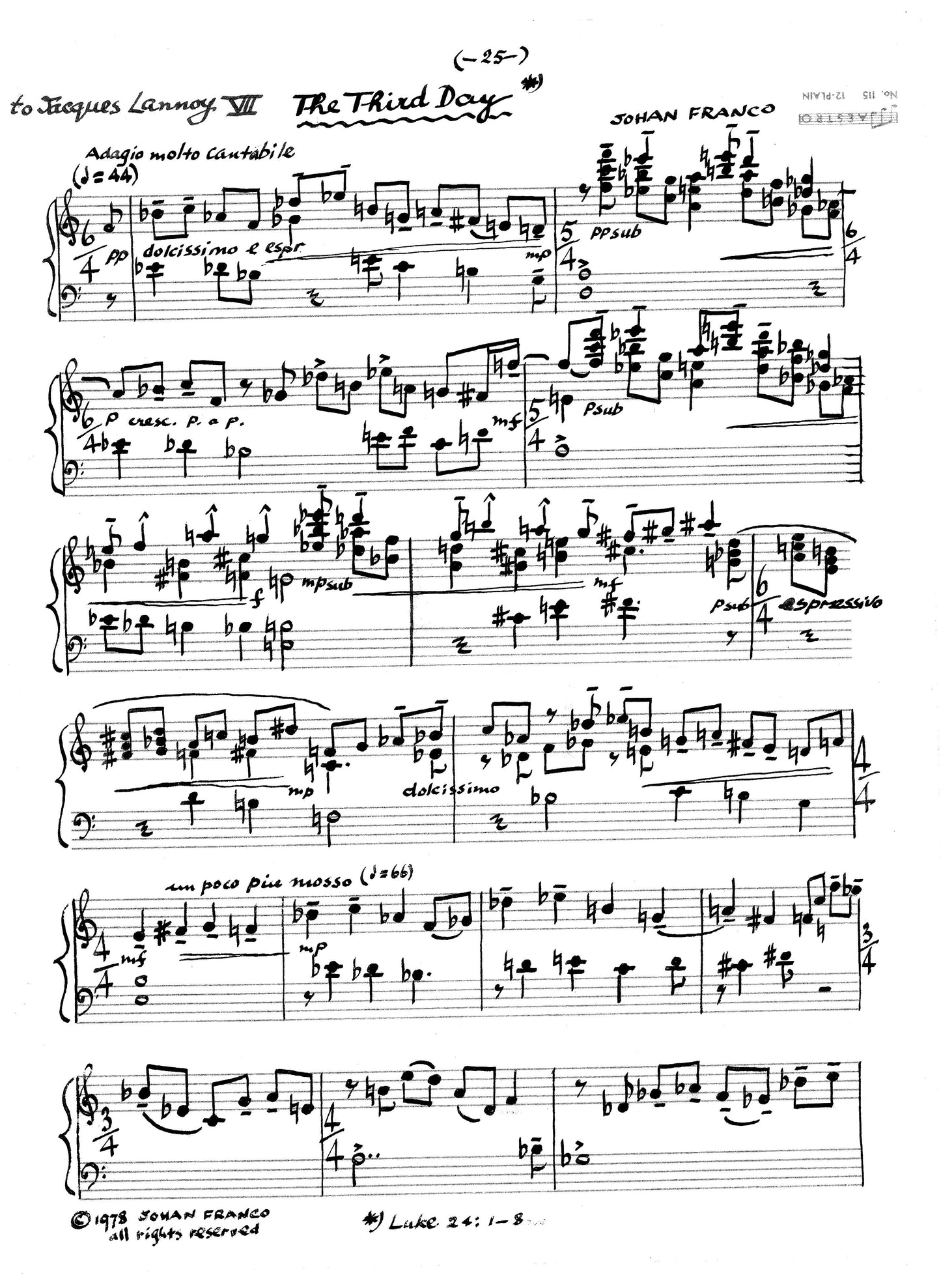 Seven Biblical Sketches