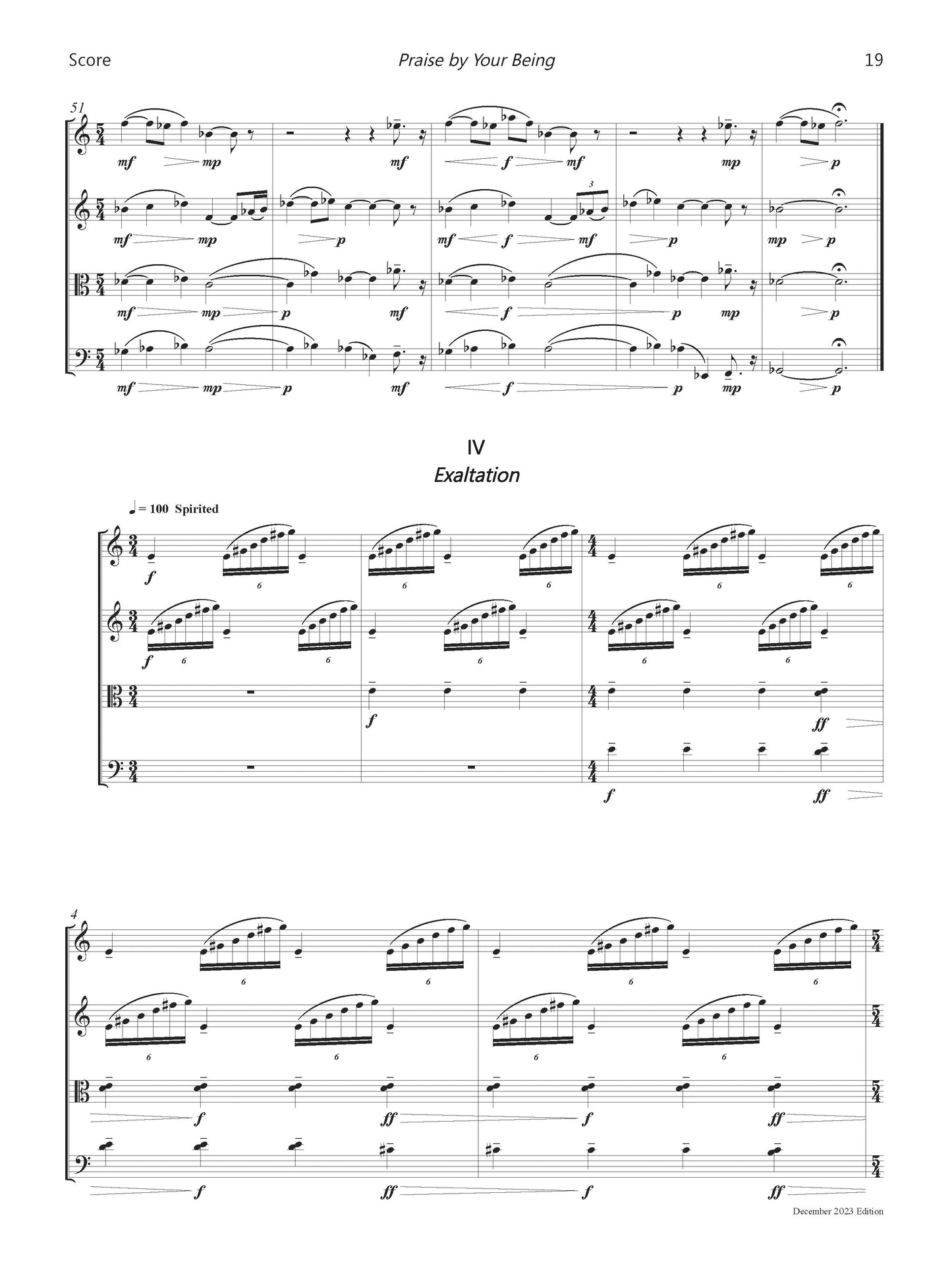 Praise by Your Being