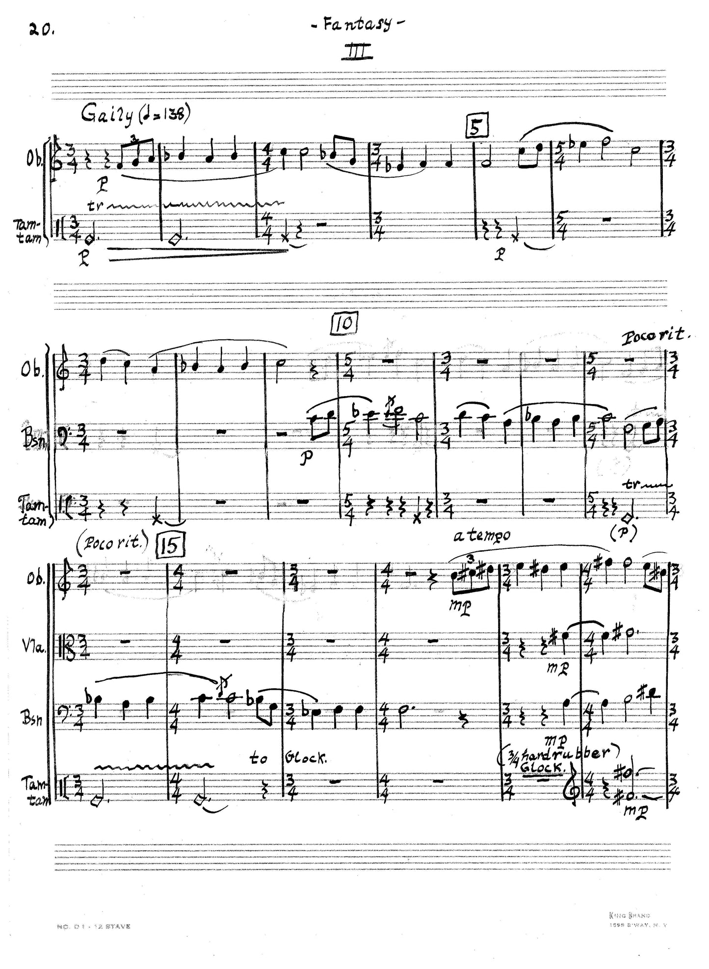 FANTASY ON IRISH FOLK-MOTIVES